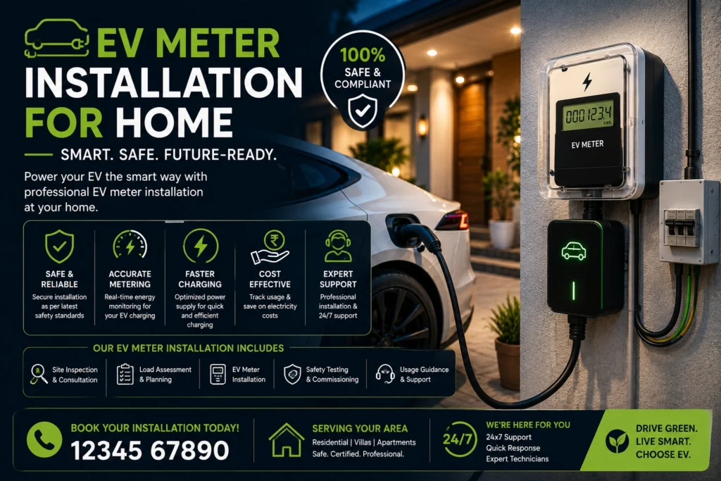 EV Meter Installation for Home