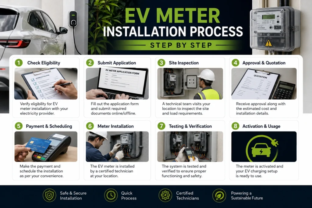 EV Meter Installation Process Step by Step