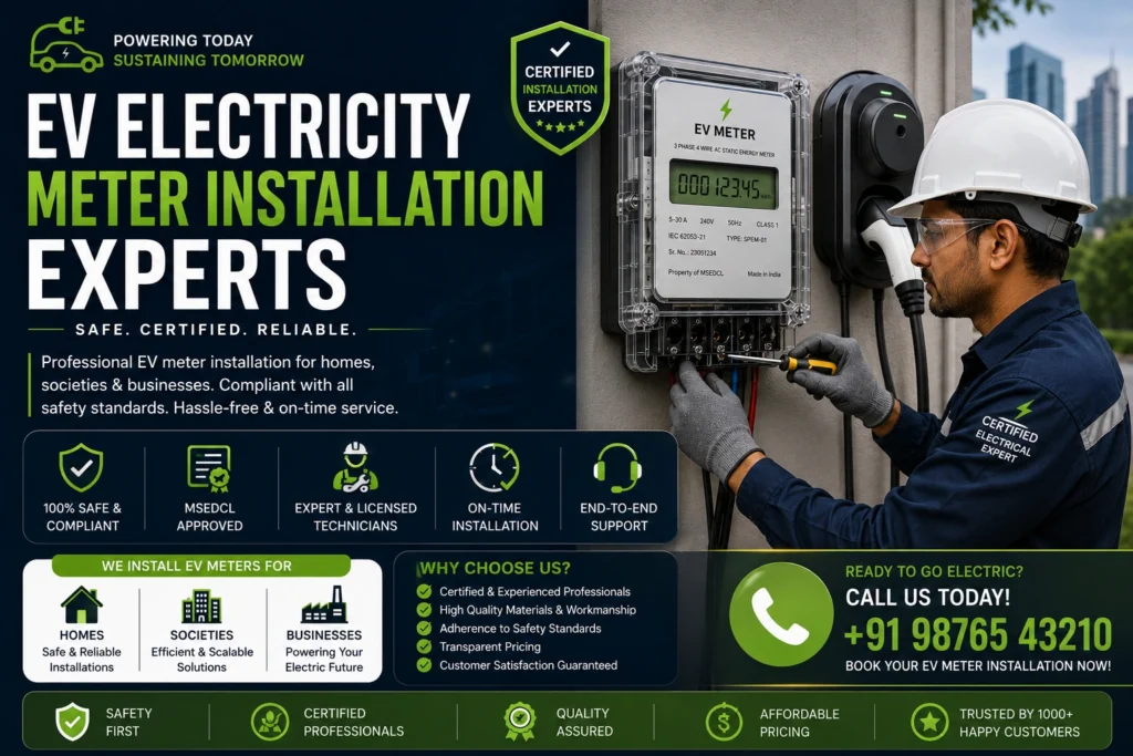 EV Electricity Meter Installation Experts