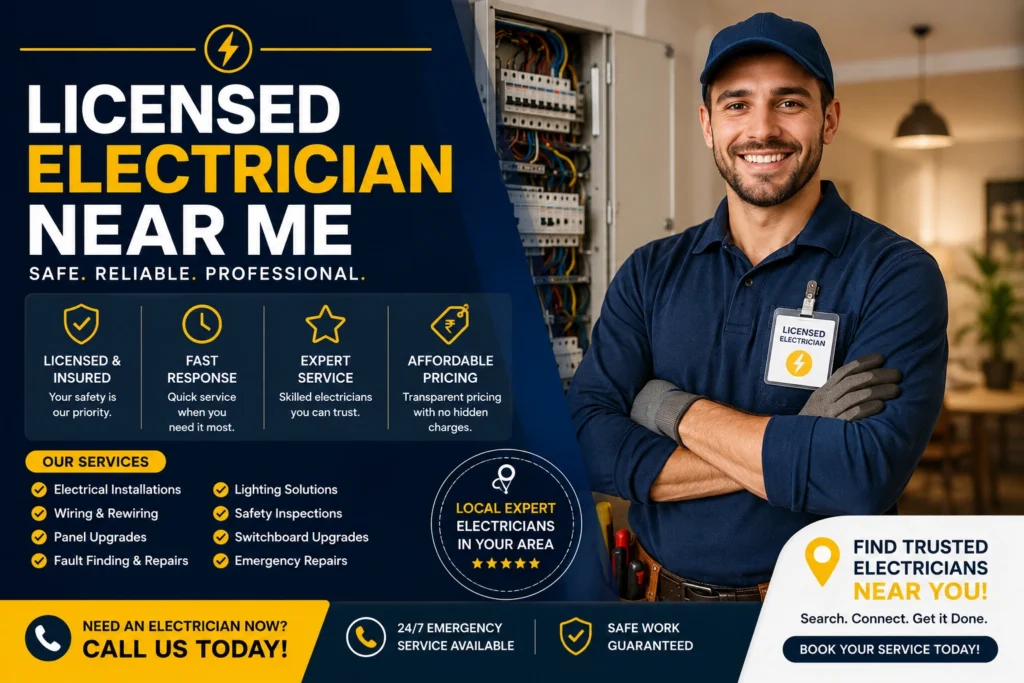 Licensed Electrician Near Me
