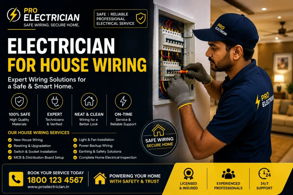 Electrician for House Wiring