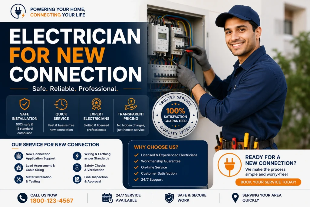 Electrician for Meter Installation